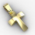 1025614 /  καράτια, κόκκινο, χρυσό, λευκόχρυσο, σταυρός, ανδρικός Σταυροί