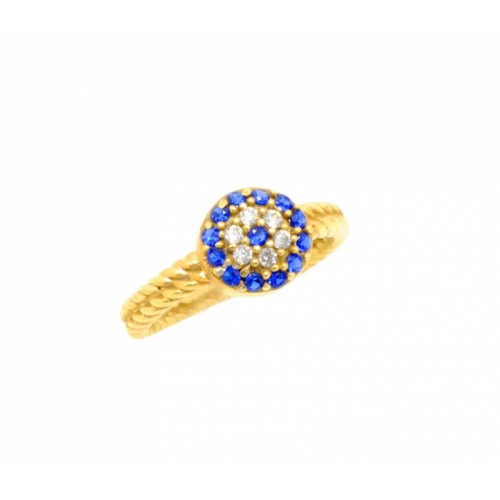 10553 / 14 καράτια, λευκοχρυσο, χρυσο, δαχτυλιδι, γυναικείο Δαχτυλίδια Γυναικεία