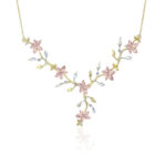 Κολιέ με λουλούδια