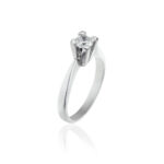 Γυναικείο μονόπετρο με ζιργκόν πέτρα