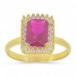 Δαχτυλίδι γυναικείο ροζέτα