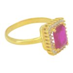 Δαχτυλίδι γυναικείο ροζέτα - Image 2