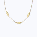 Κολιέ με φύλλα ελιάς