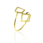 Δαχτυλίδι γυναικείο με ρόμβους